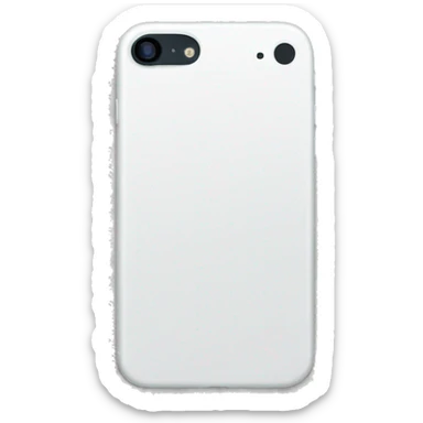 White iPhone 8 sticker