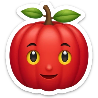 seta sólida vermelha para marcar início de frase sticker