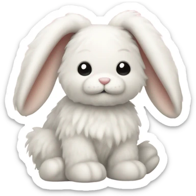 A jellycat bunny sticker