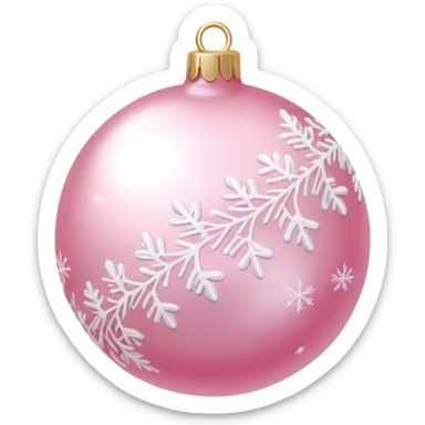Pink aesthetic Christmas  sticker
