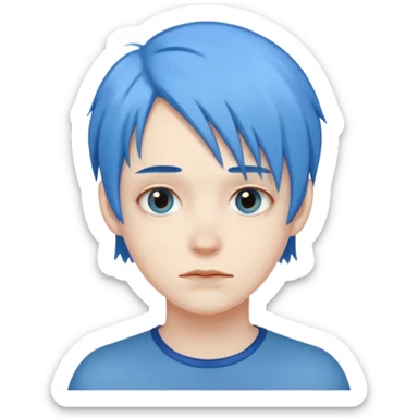 2D from gorillaz sticker