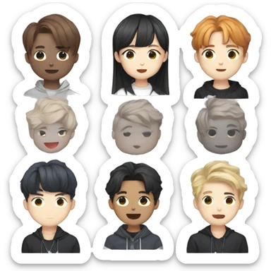 Algo del grupo de kpop astro  sticker