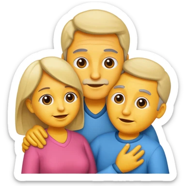 mamá y papá sticker