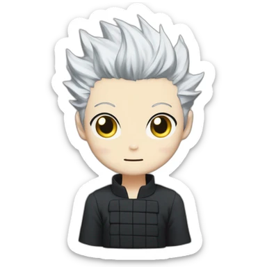 gojo is a cat from jujutsu kaisen sticker