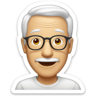 happy grand pa sticker