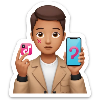 Verification tiktok sticker