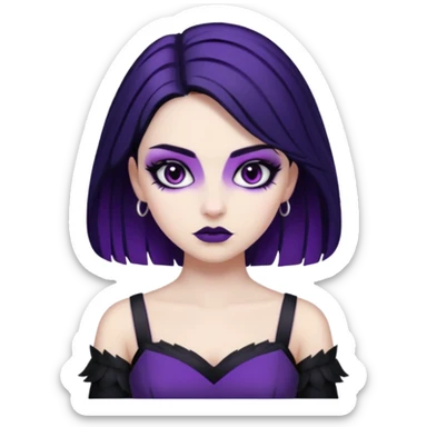 Raven Queen ever after high sticker