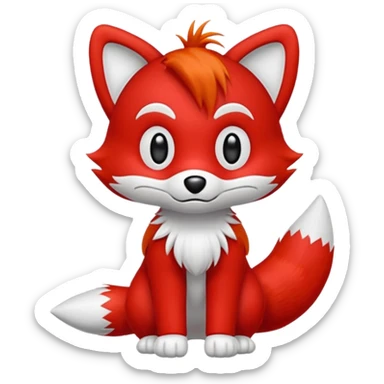 Tails doll sticker