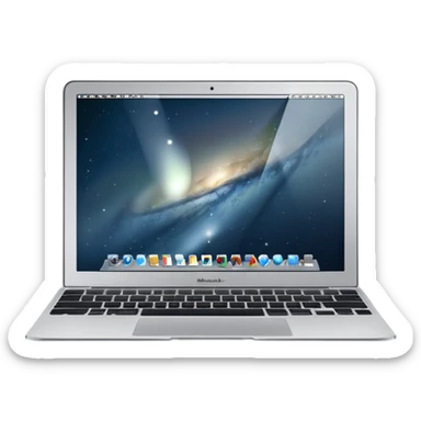 Mac book air sticker