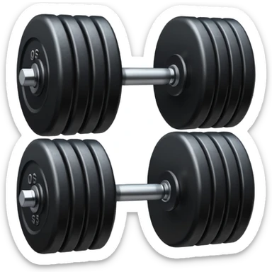 Dumbbells sticker