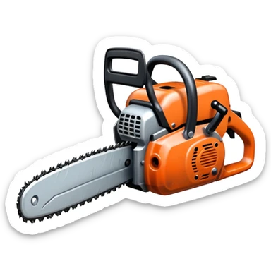 just the chainsaw
 sticker