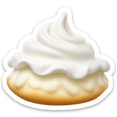 Meringue sticker