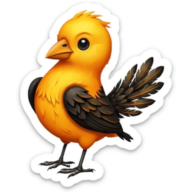 bird thats been electricuted but do not show electrication shocks. Yellow sticker