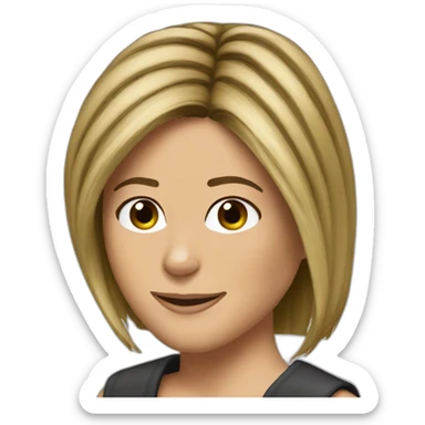 Jennifer Aniston Rachel Green sticker
