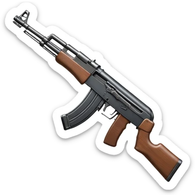 Ak47 emoji sticker