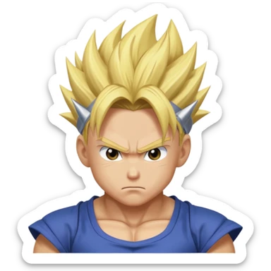 Super Saiyan Trunks sticker