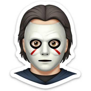michael myers sticker