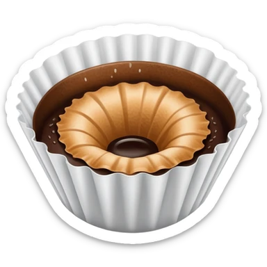 filling coffee in filter
 sticker