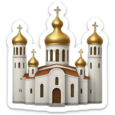 Orthodox church sticker