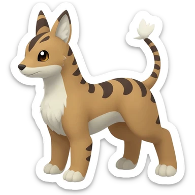 Animal-Fakémon-Pokémon-Spectrobe-hybrid-fusion-creature  sticker