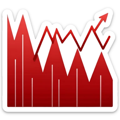 health declining chart sticker