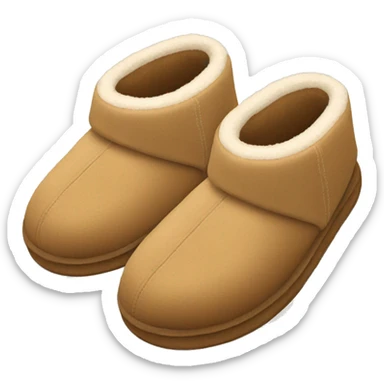 UGG slippers  sticker