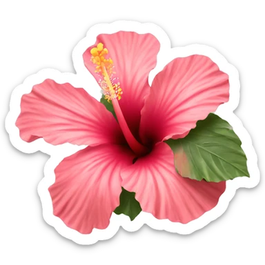 hibiscus sticker