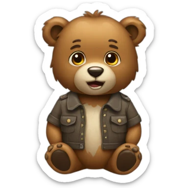 bear AIEngineer sticker