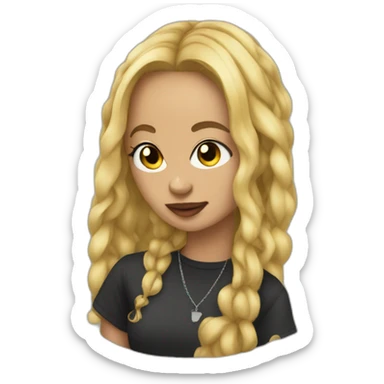 Rap singer Jul sticker