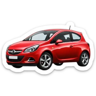 opel corsa sticker