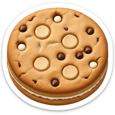 a pair of Cookie without Chocolate sticker