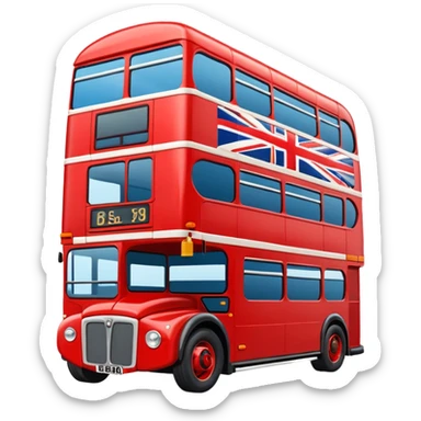 UK emoji- maybe add flag in front of the bus sticker