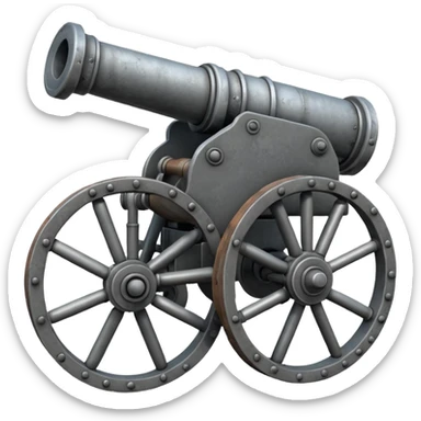 Arsenal cannon sticker
