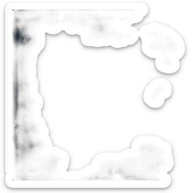 Empty space, cosmos sticker