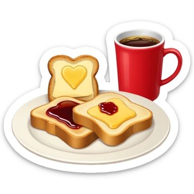 Café da manhã sticker