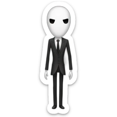 slenderman sticker