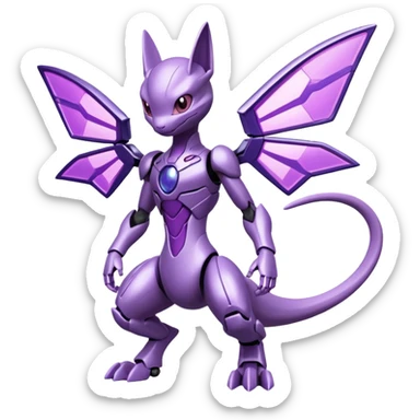 Mewtwo-Vikavolt-Genesect-fusion sticker