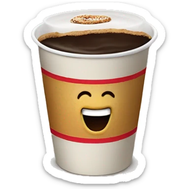 Tim hortons coffee cup  sticker