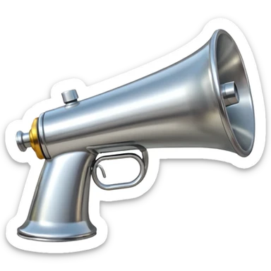 truck chrome air horns sticker