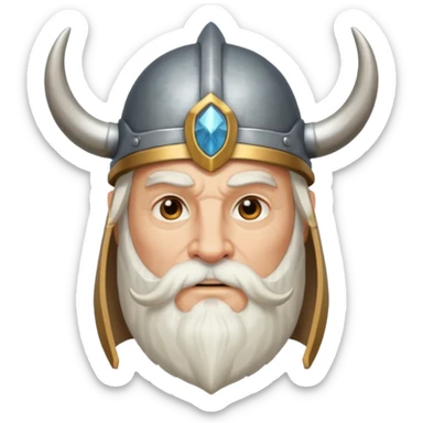 Norse mythology odin sticker
