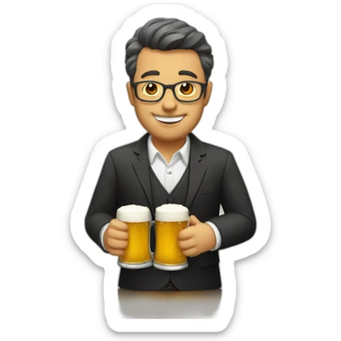 beer sommelier sticker