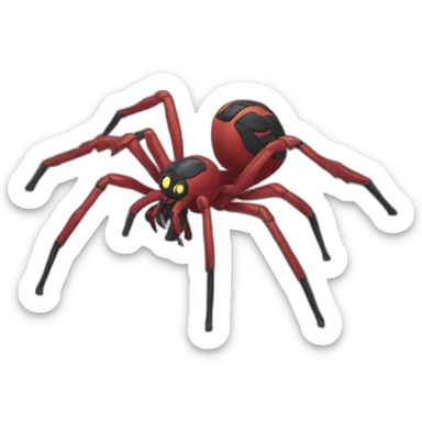 toil araignée sticker