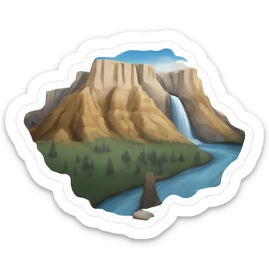 Yellowstone sticker