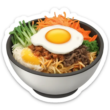 bibimbap sticker
