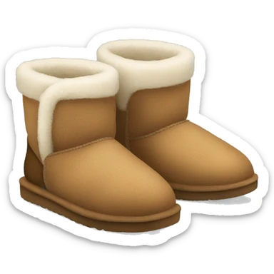 UGG slippers  sticker