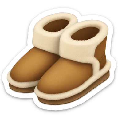 UGG slippers  sticker