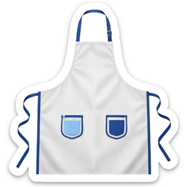 apron for kitchen sticker