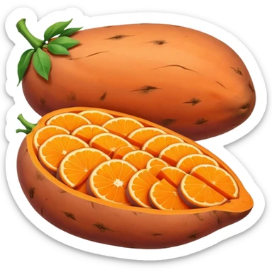 sweet potato sticker