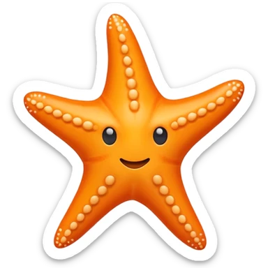 starfish toy sticker