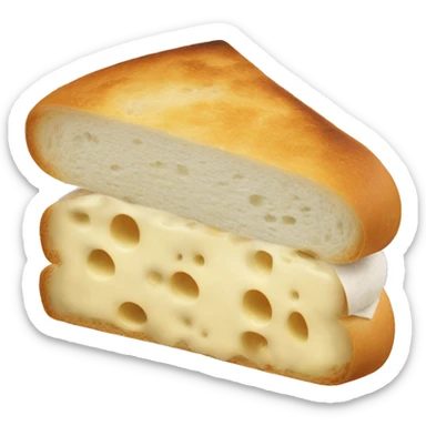 panino al formaggio sticker